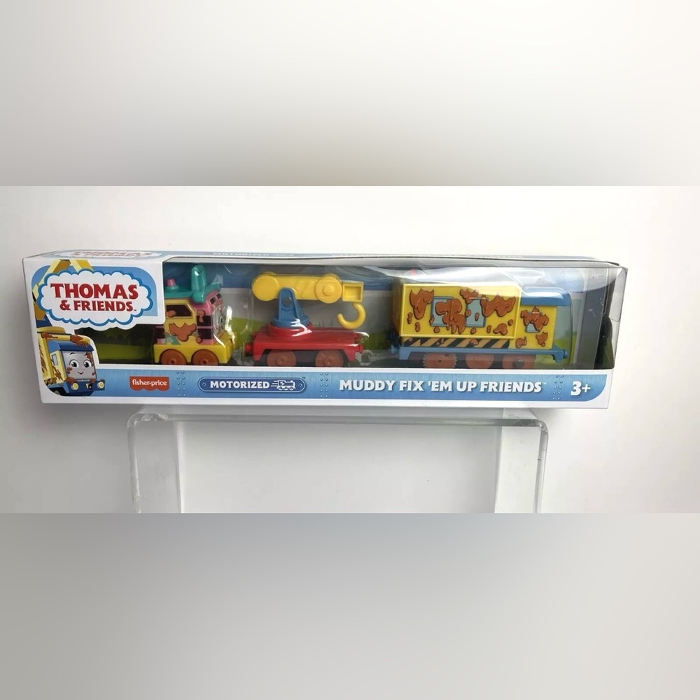 Fisher Price Thomas and Friends Muddy Fix Em Up Friends Motorized Train